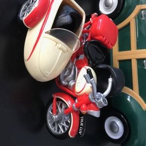calico critters motorcycle and sidecar
